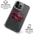 DC Comics Superman Grey Eye Collage iPhone 16 Pro Clear Case